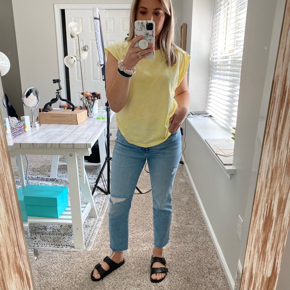 MADEWELL Petite Perfect Vintage Jean in Coffey